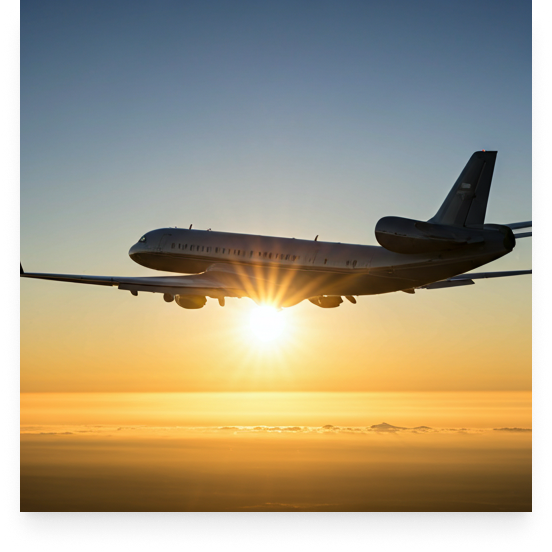 Avion en transit — ETA Angleterre